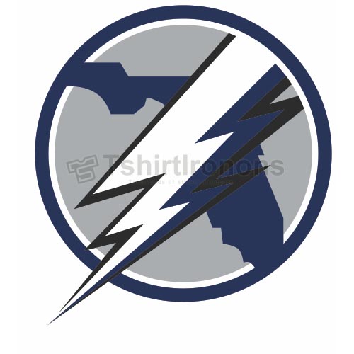 Tampa Bay Lightning T-shirts Iron On Transfers N339 - Click Image to Close